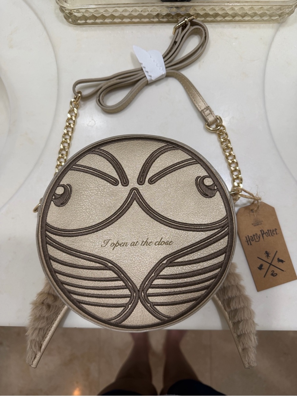 Warner Bros. Golden Snitch Cross Body